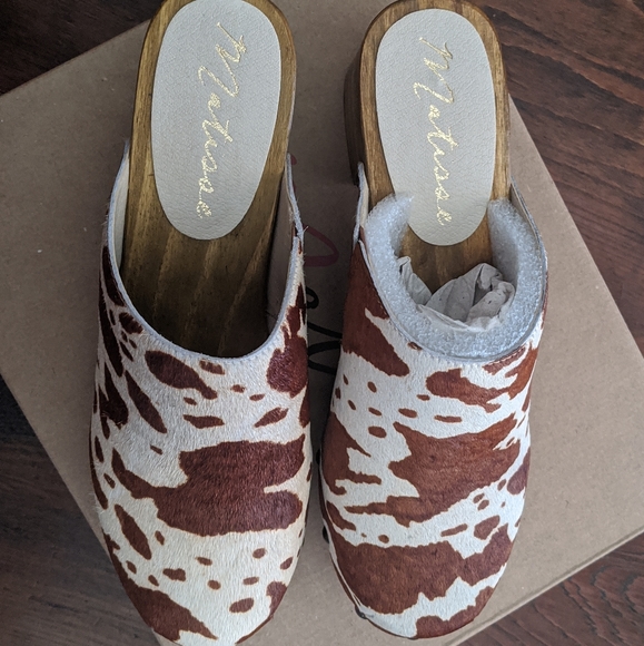 Matisse Cowhair Mule - Picture 2 of 7